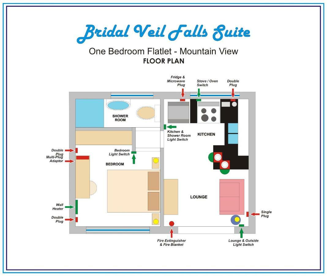 Two Falls View Hotel Sabie Exterior photo